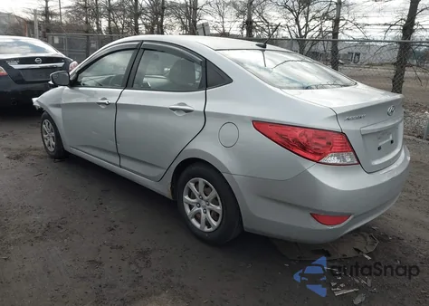 2014 Hyundai Accent Gls z USA, uszkodzony, nr VIN KMHCT4AE6EU713308